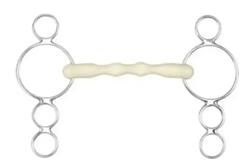 Happy Mouth Straight Bar Hanging Cheek